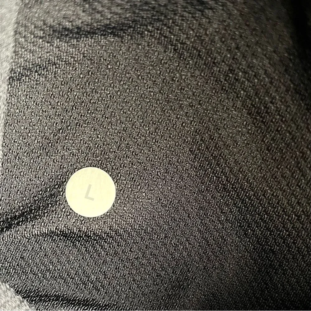 Lululemon Revolution Bomber Heathered Jay Grey / Black Size L